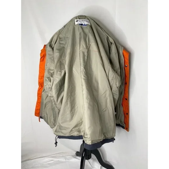 Men’s size XL Columbia Bugaboo blue and tan outer shell (no liner) jacket - Picture 10 of 11